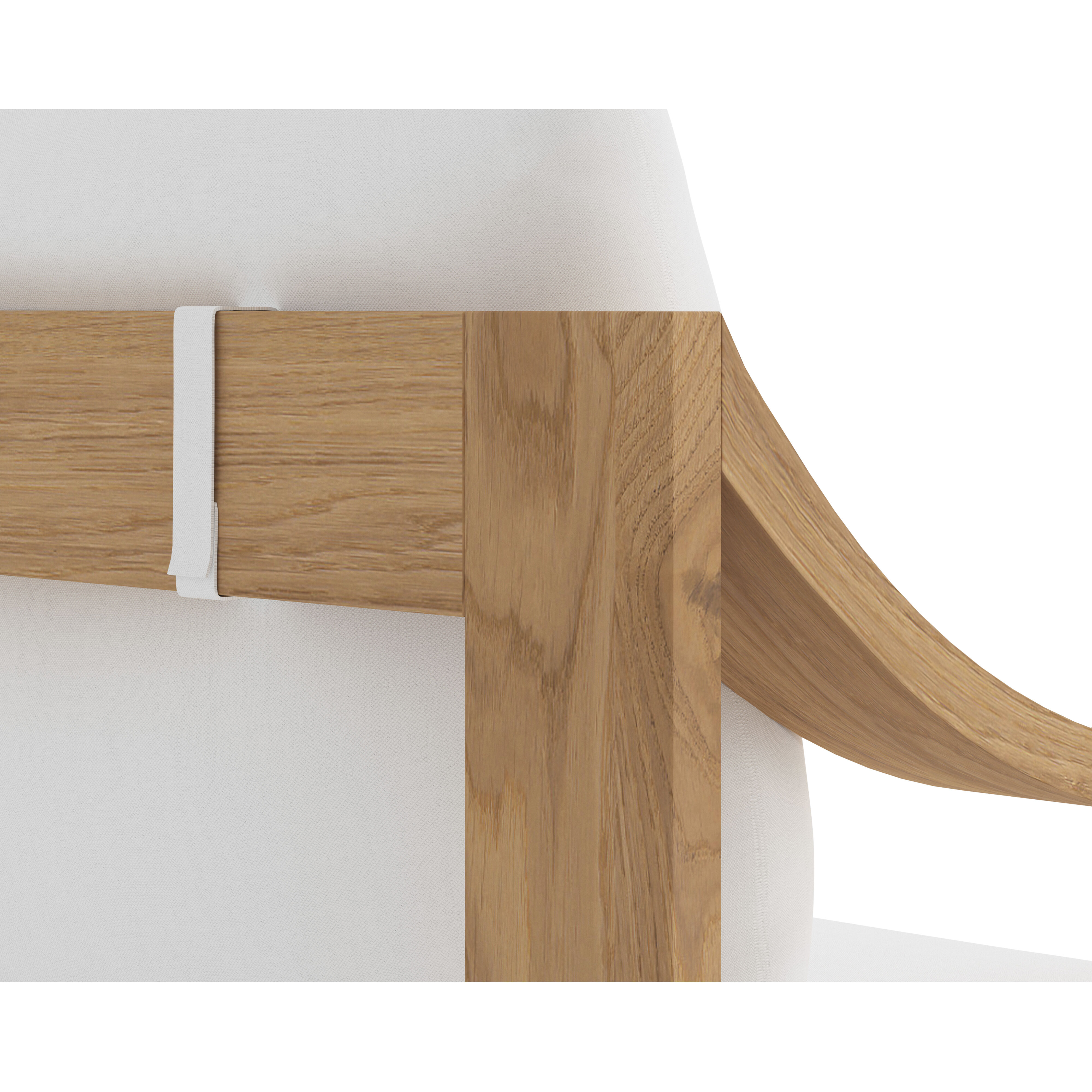 Tahiti Stinson White Outdoor Dining Armchair